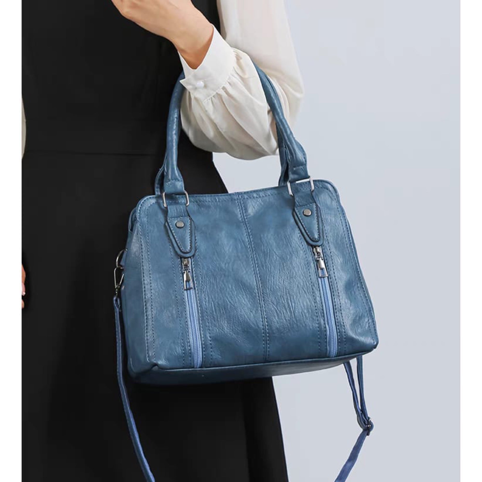 Blue Sofi Handbag