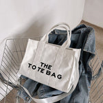 White Canvas The Tote Bag