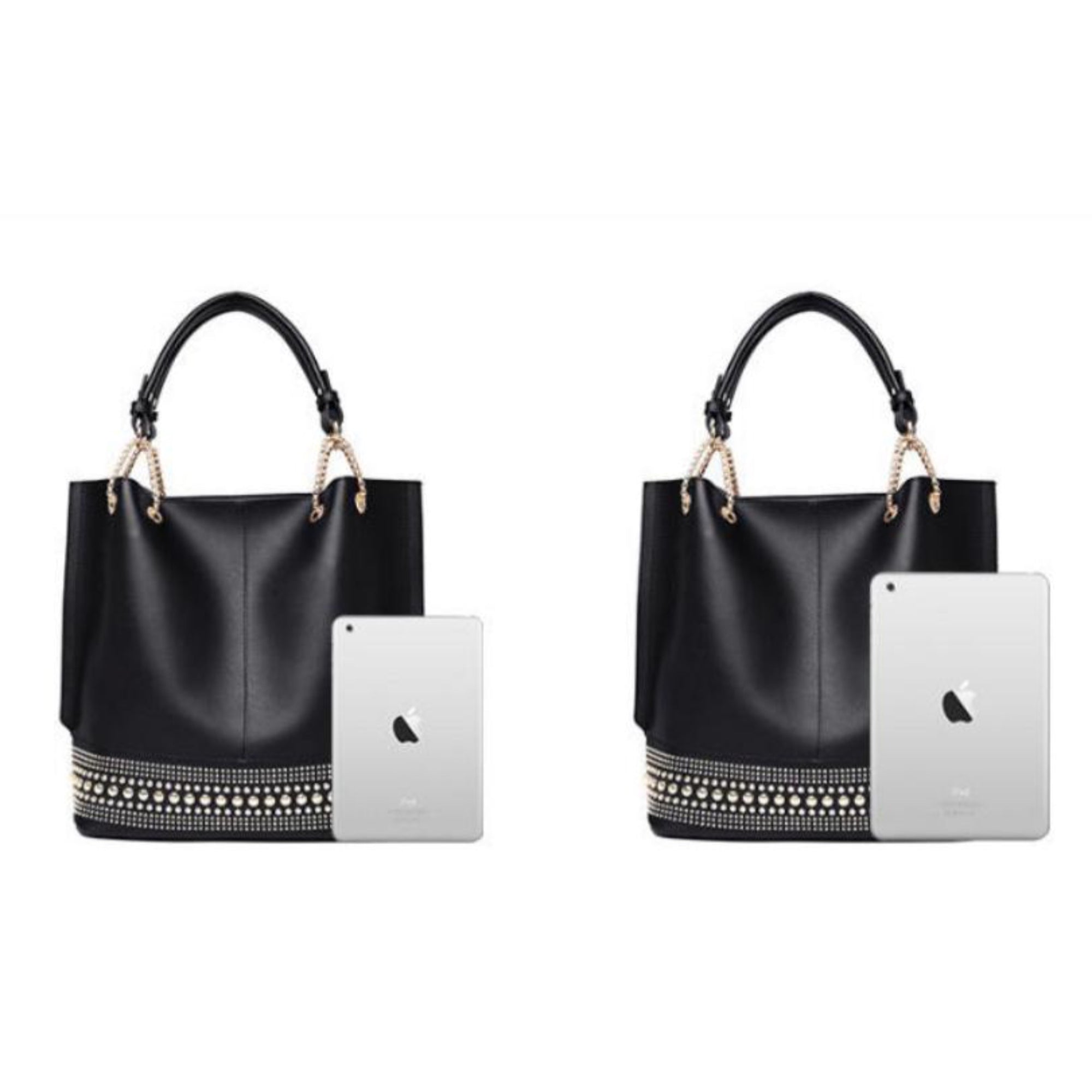 Black 3 Piece Tyra Handbag