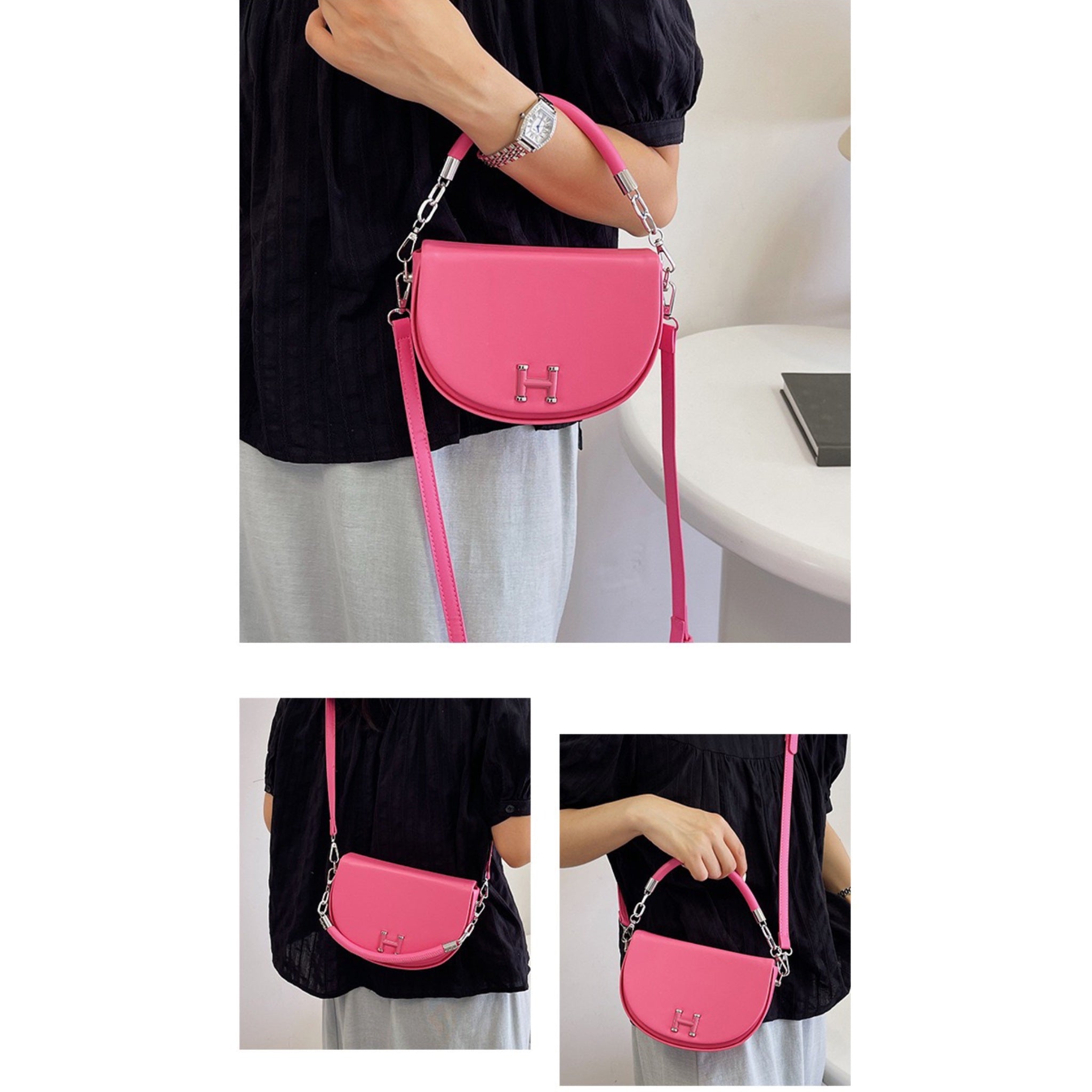 Hot Pink Vita Sling Bag