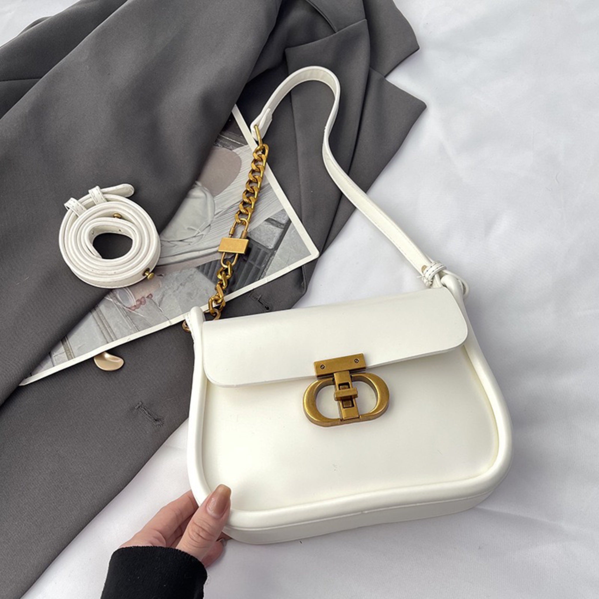 White Sova Sling Bag