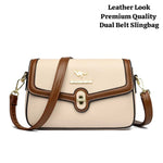 White Iris Sling Bag