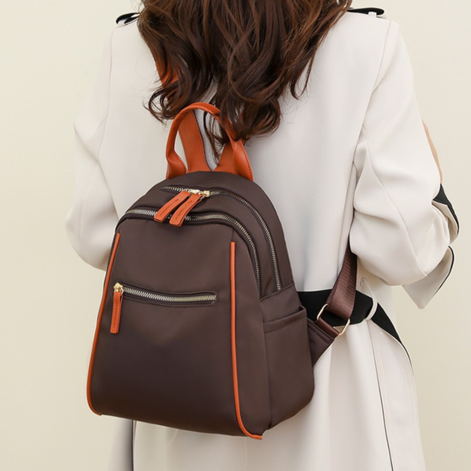 Brown Lyra Backpack