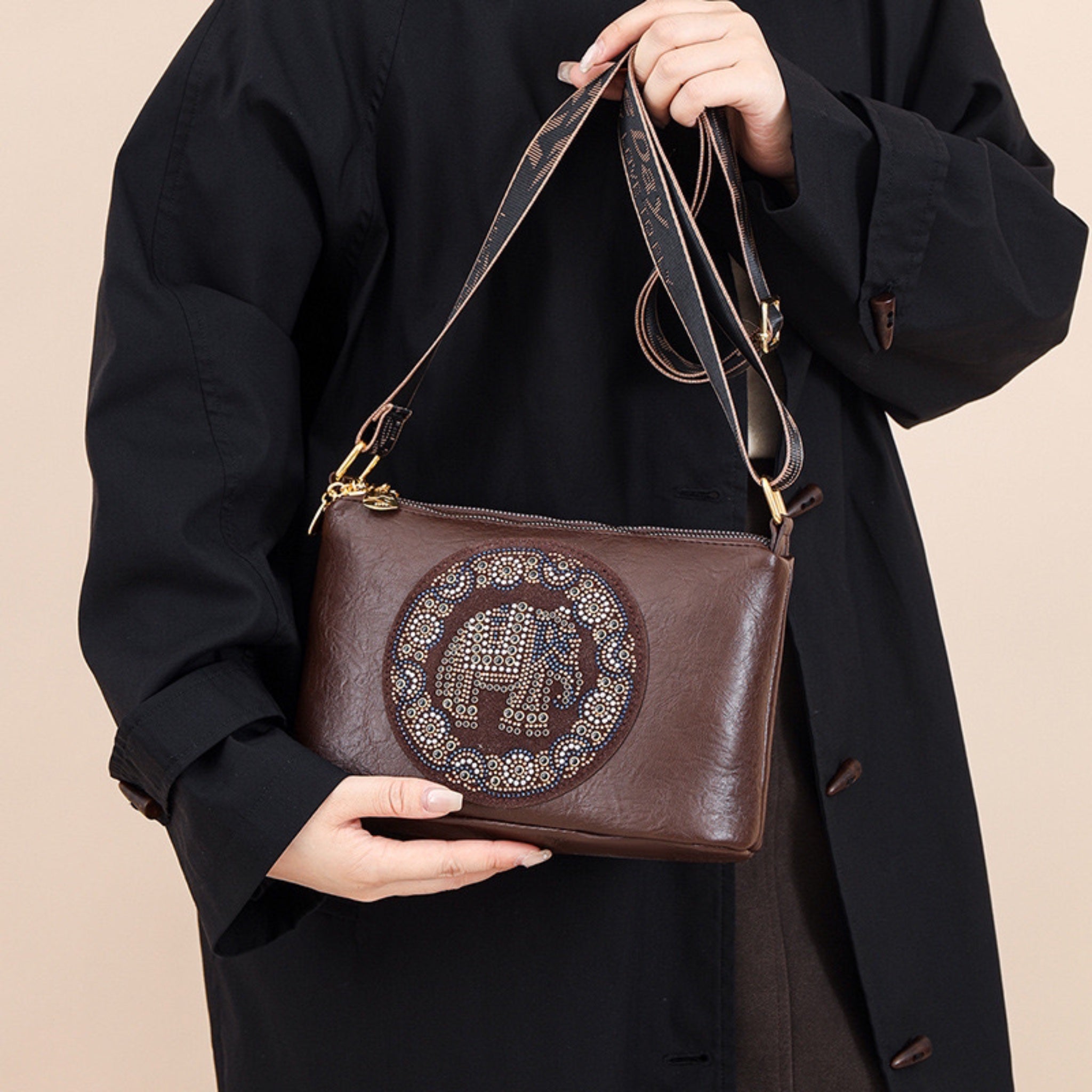 Brown Nyla Sling Bag