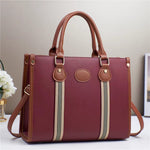 Maroon Pino Tote Handbag