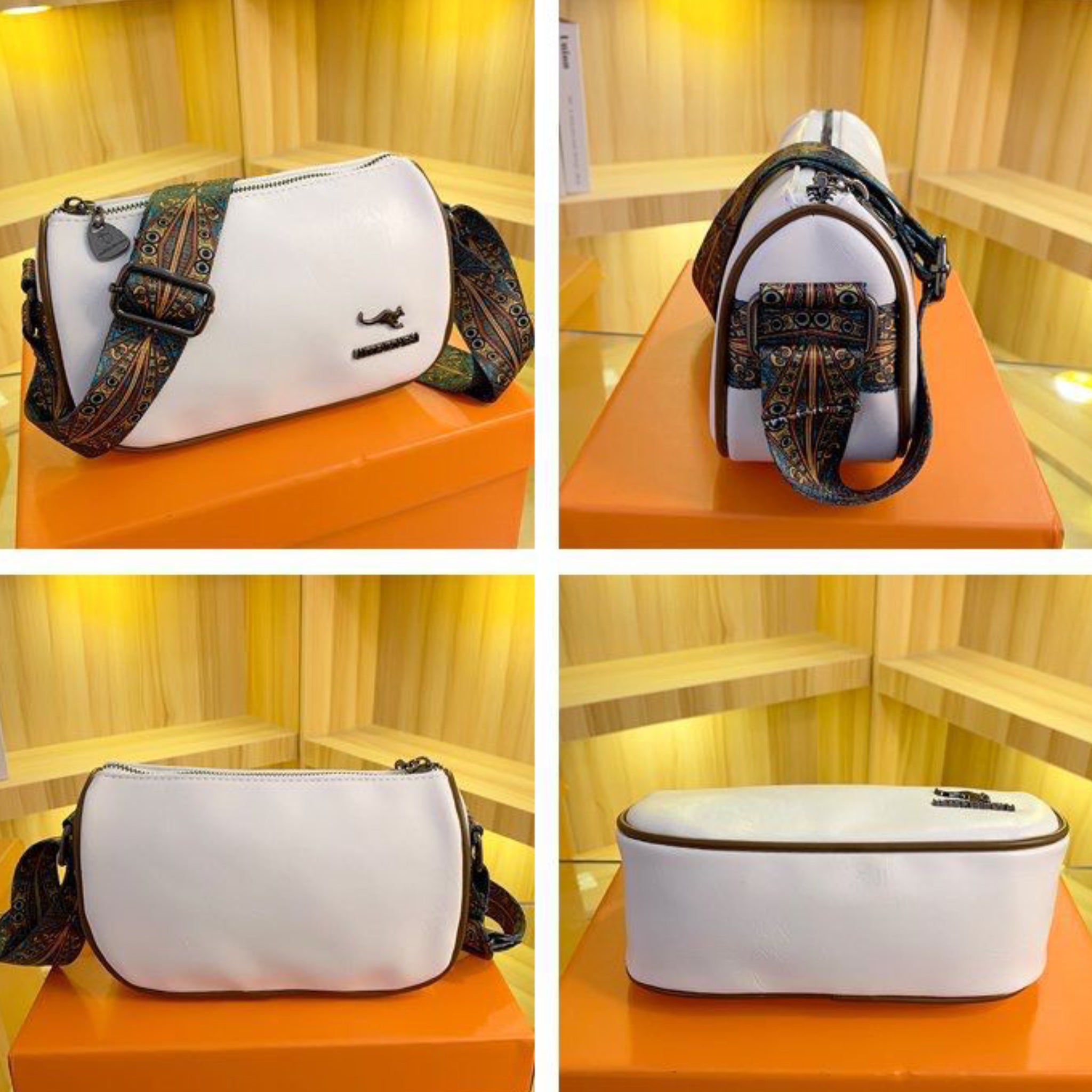 White Neva Sling Bag