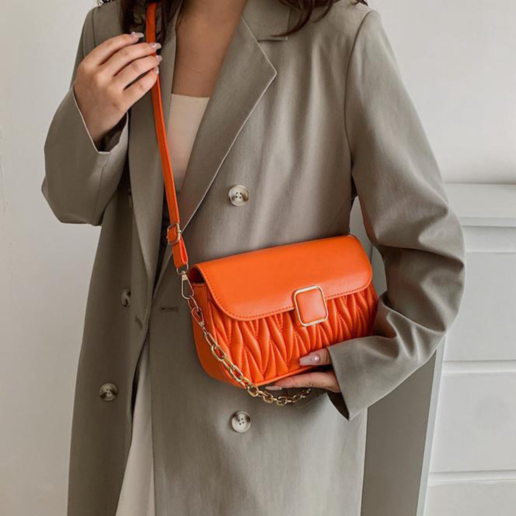 Orange Silva Sling Bag