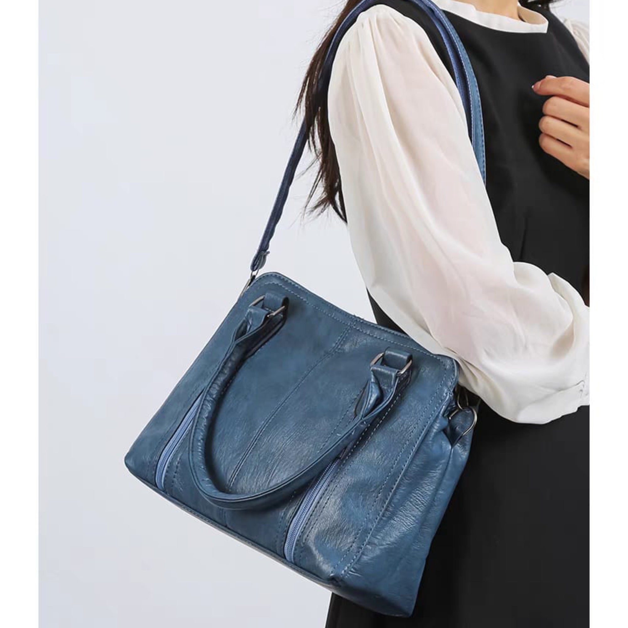 Blue Sofi Handbag