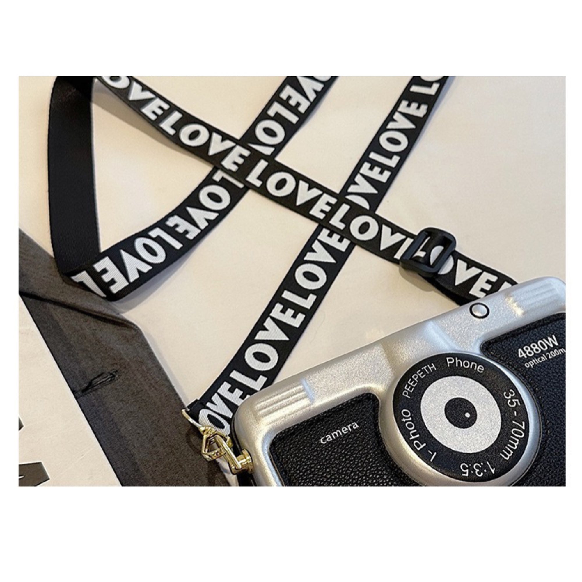 Black Xano Camera Sling Bag