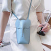 Sky Blue Glam Mobile Sling Bag