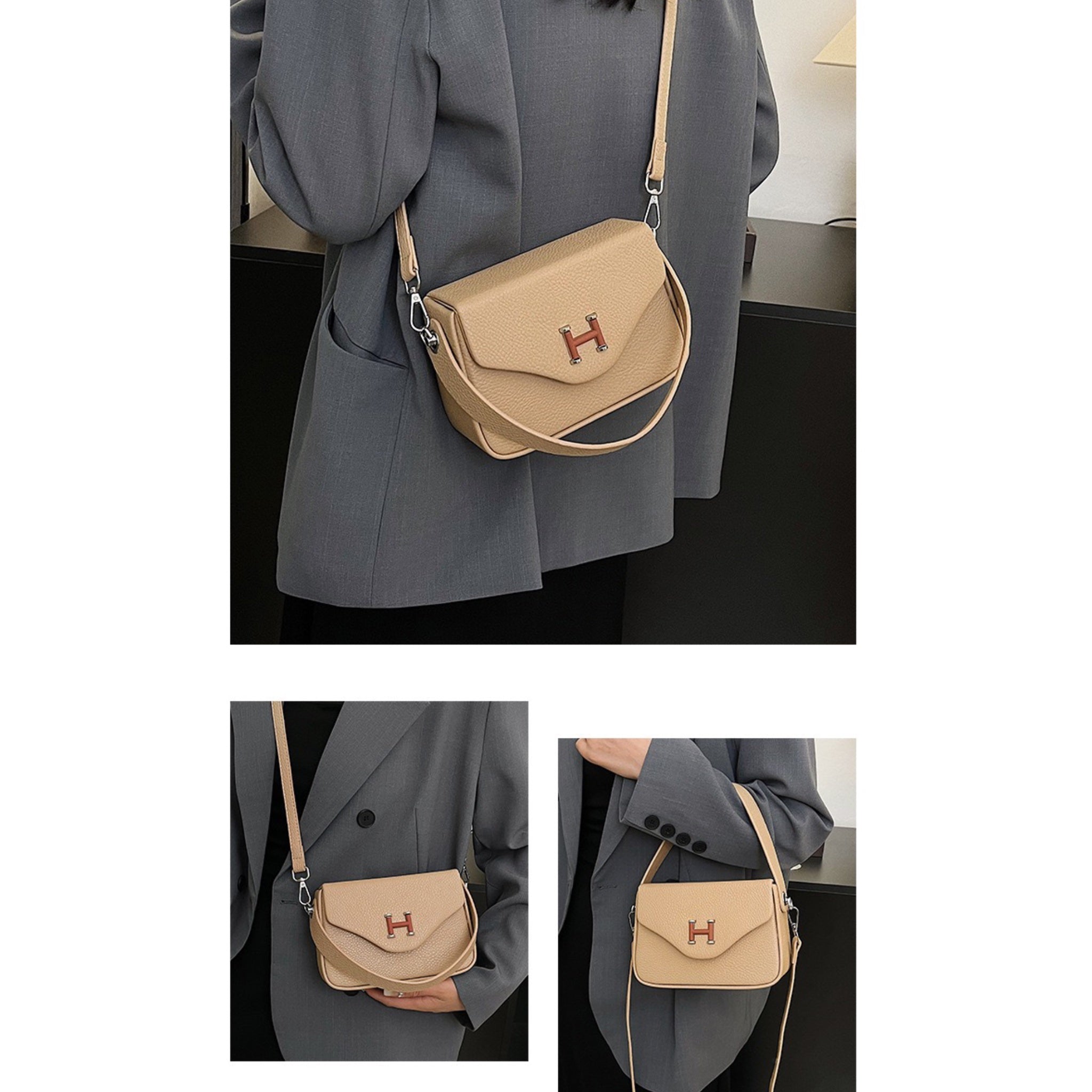 Beige Niri Sling Bag