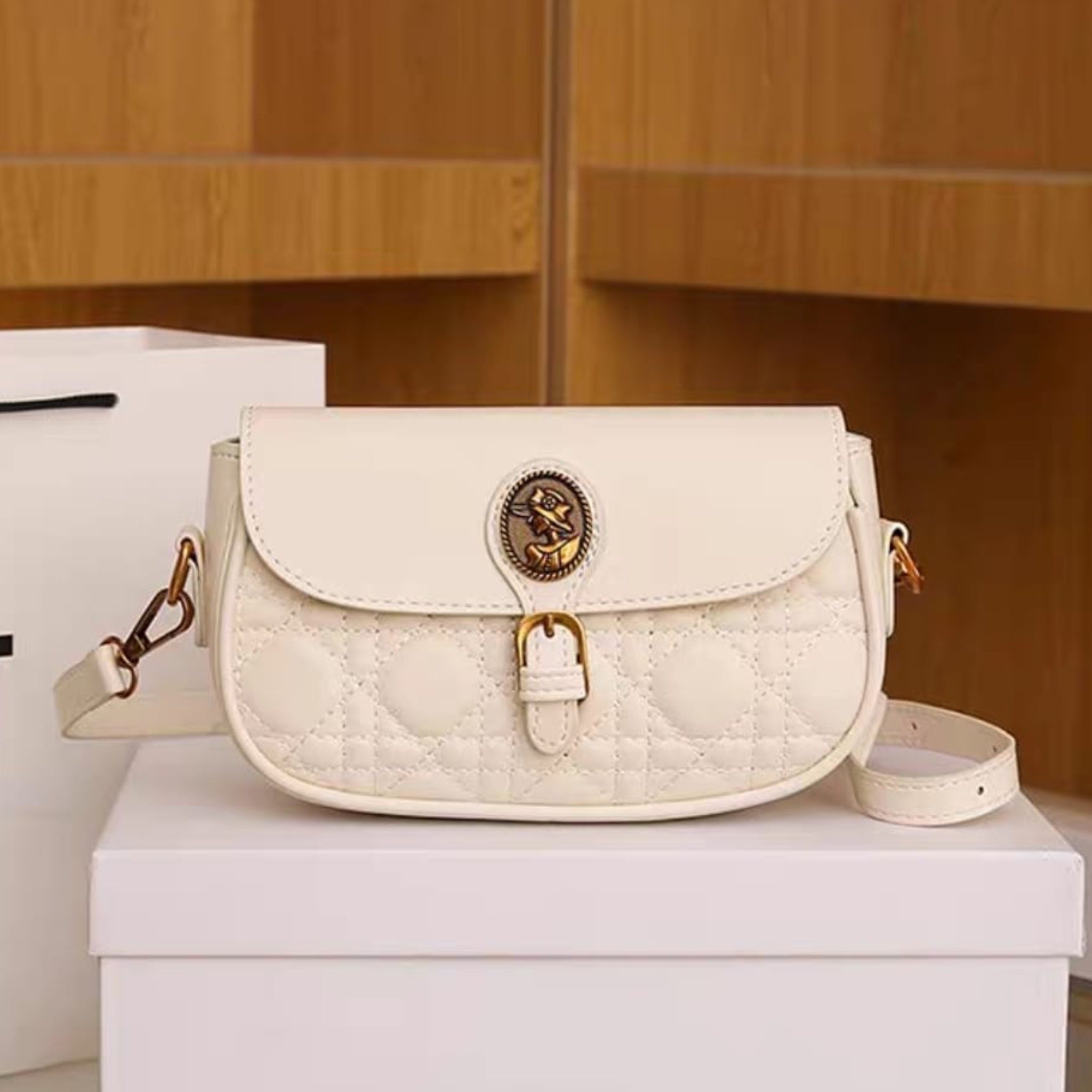 White Kyra Sling Bag