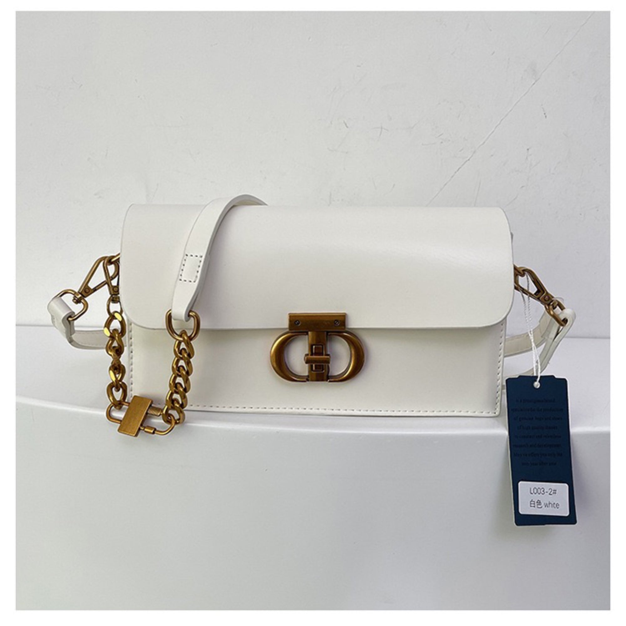 White Lior Sling Bag