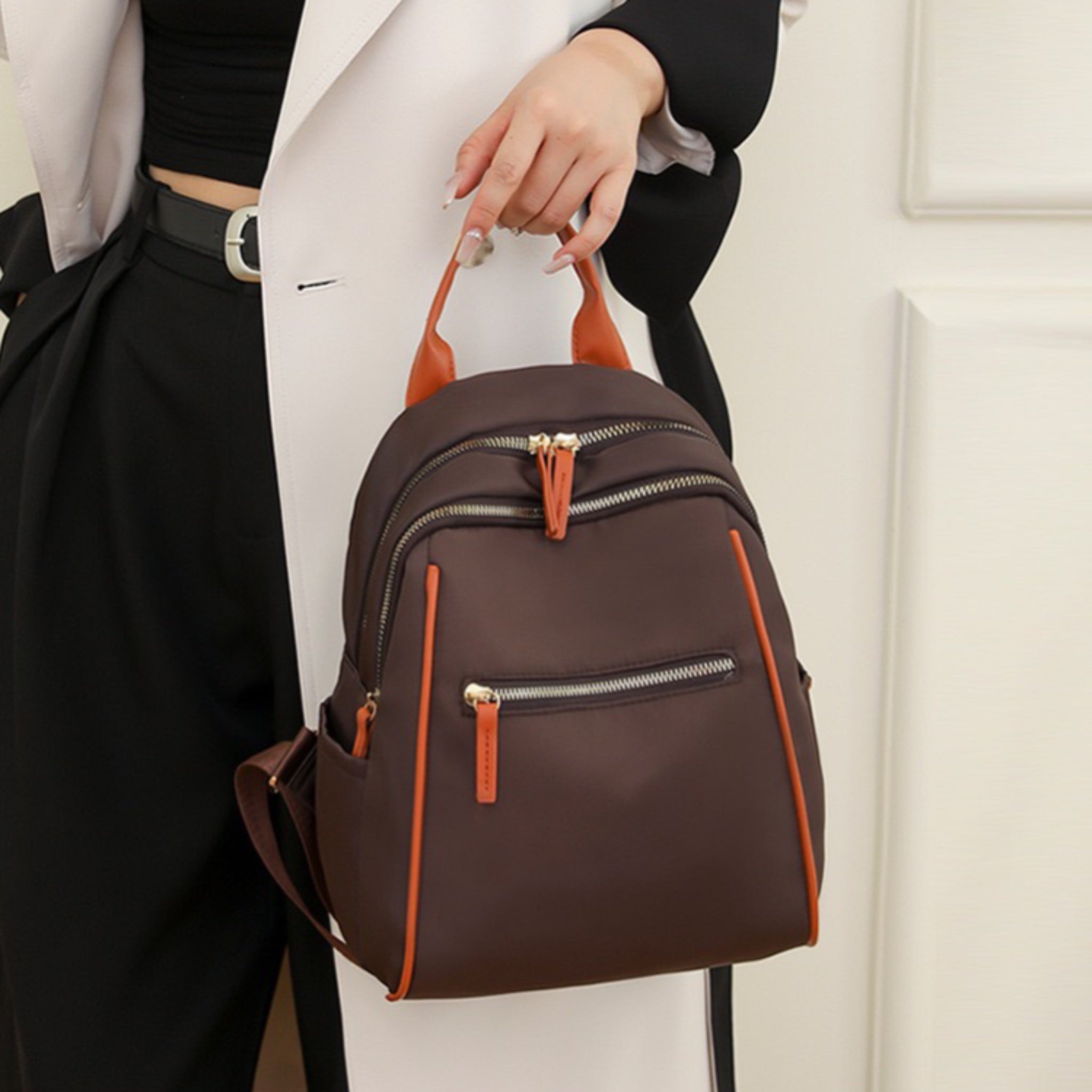 Brown Lyra Backpack