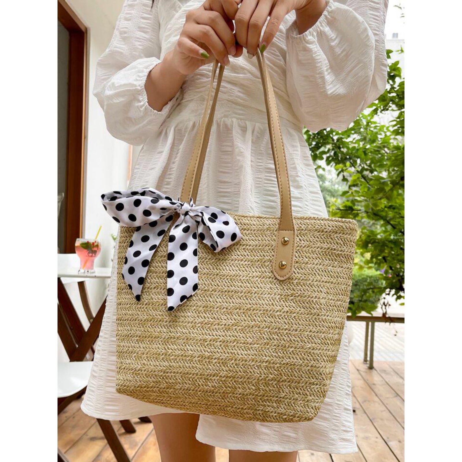 Beige Vivid Earth Tote Bag