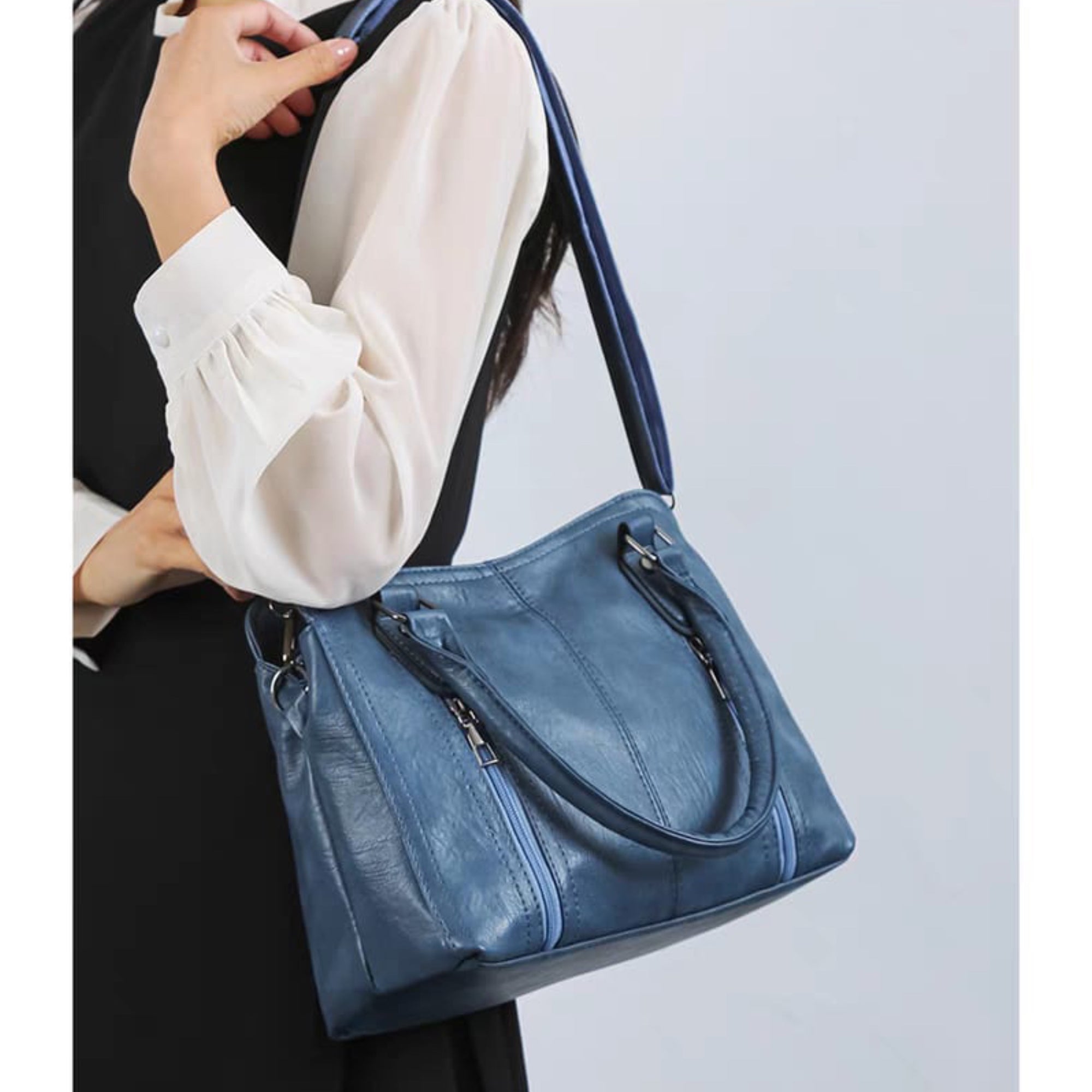 Blue Sofi Handbag