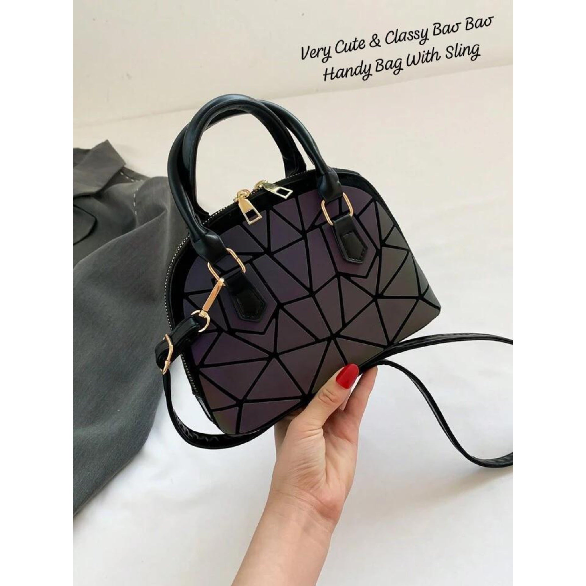 Purple Cia Sling Bag