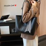 Black Zina Tote Bag