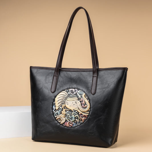 Black Ziro Tote Bag