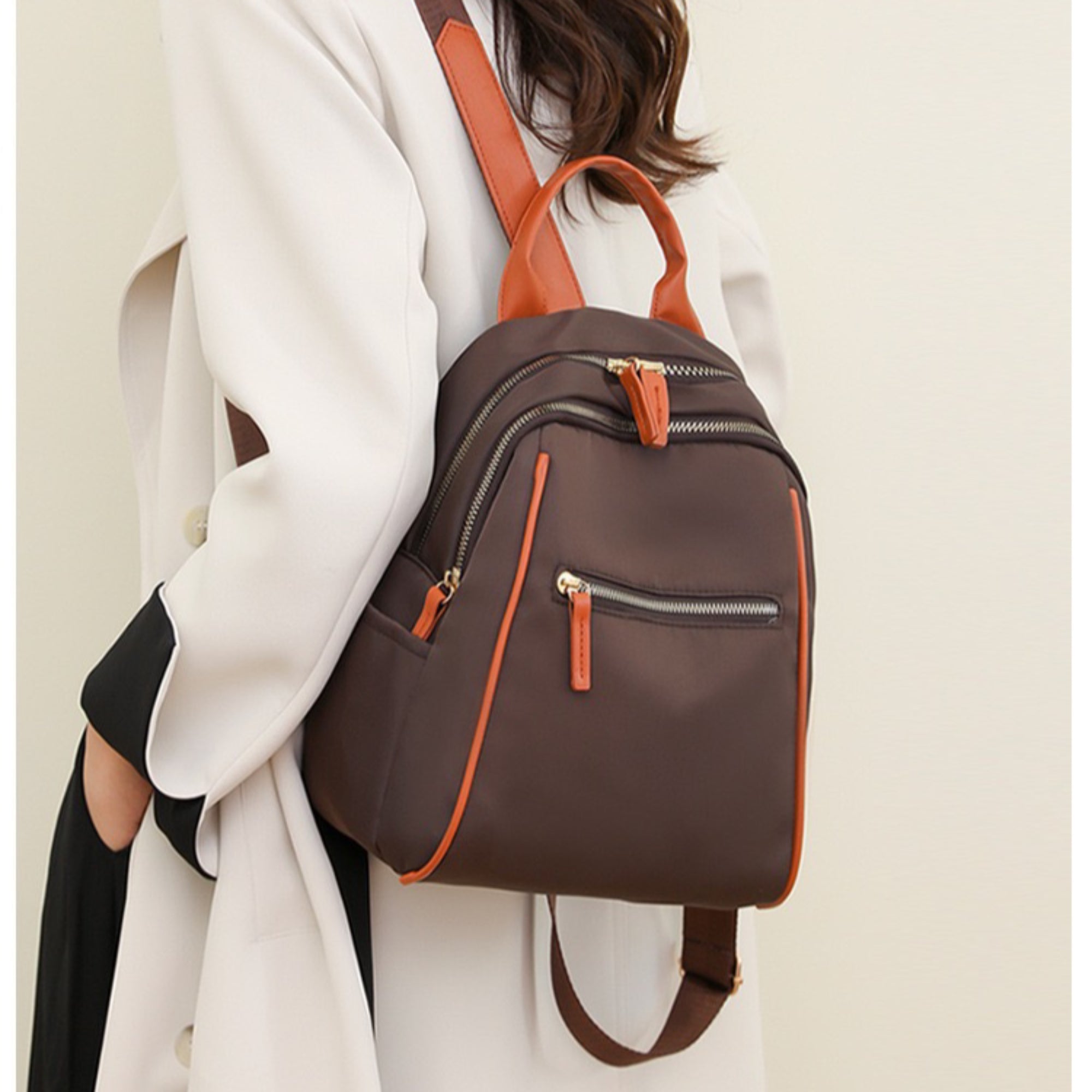 Brown Lyra Backpack