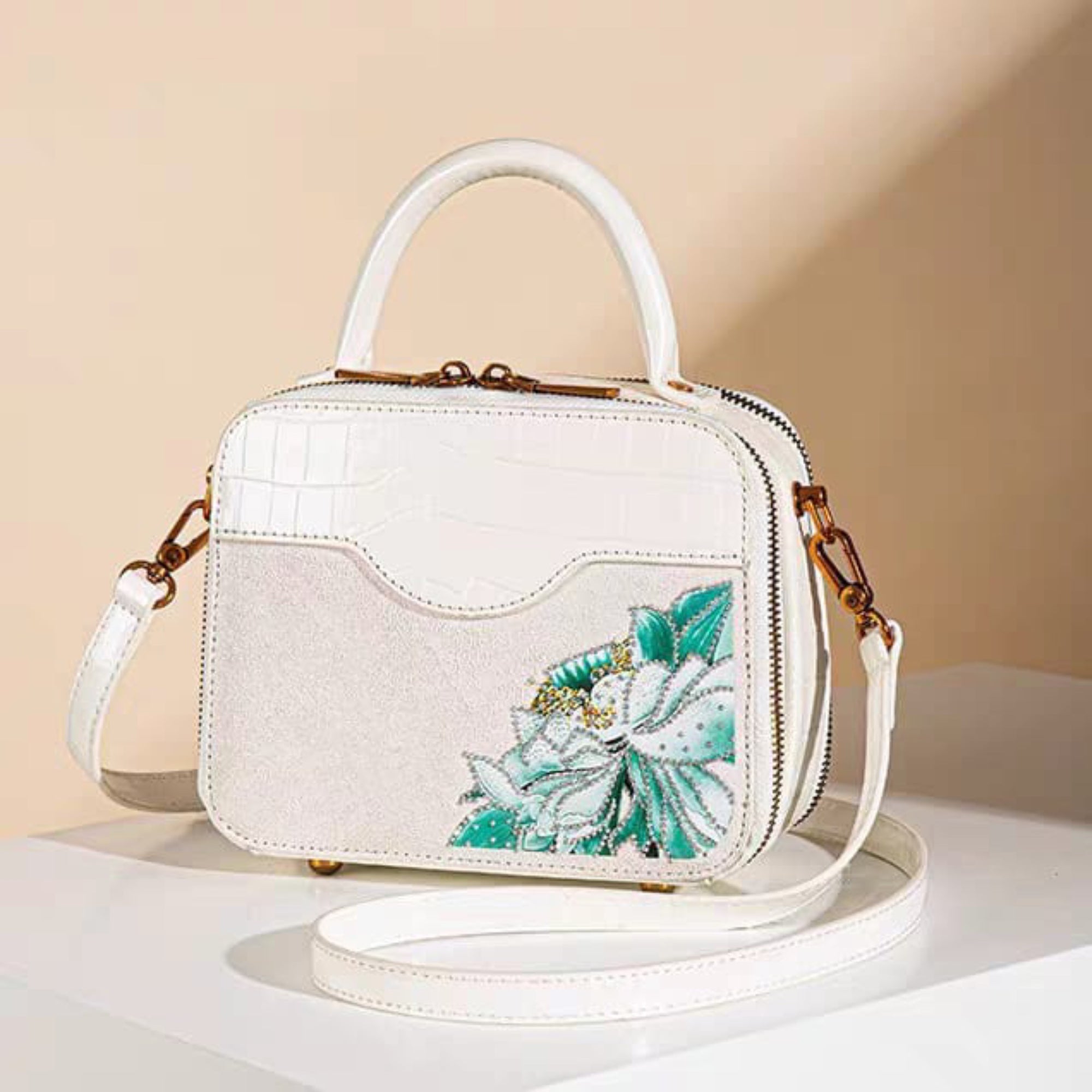 White Neko Handbag