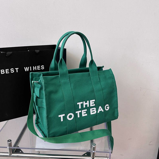 Green Canvas The Tote Bag