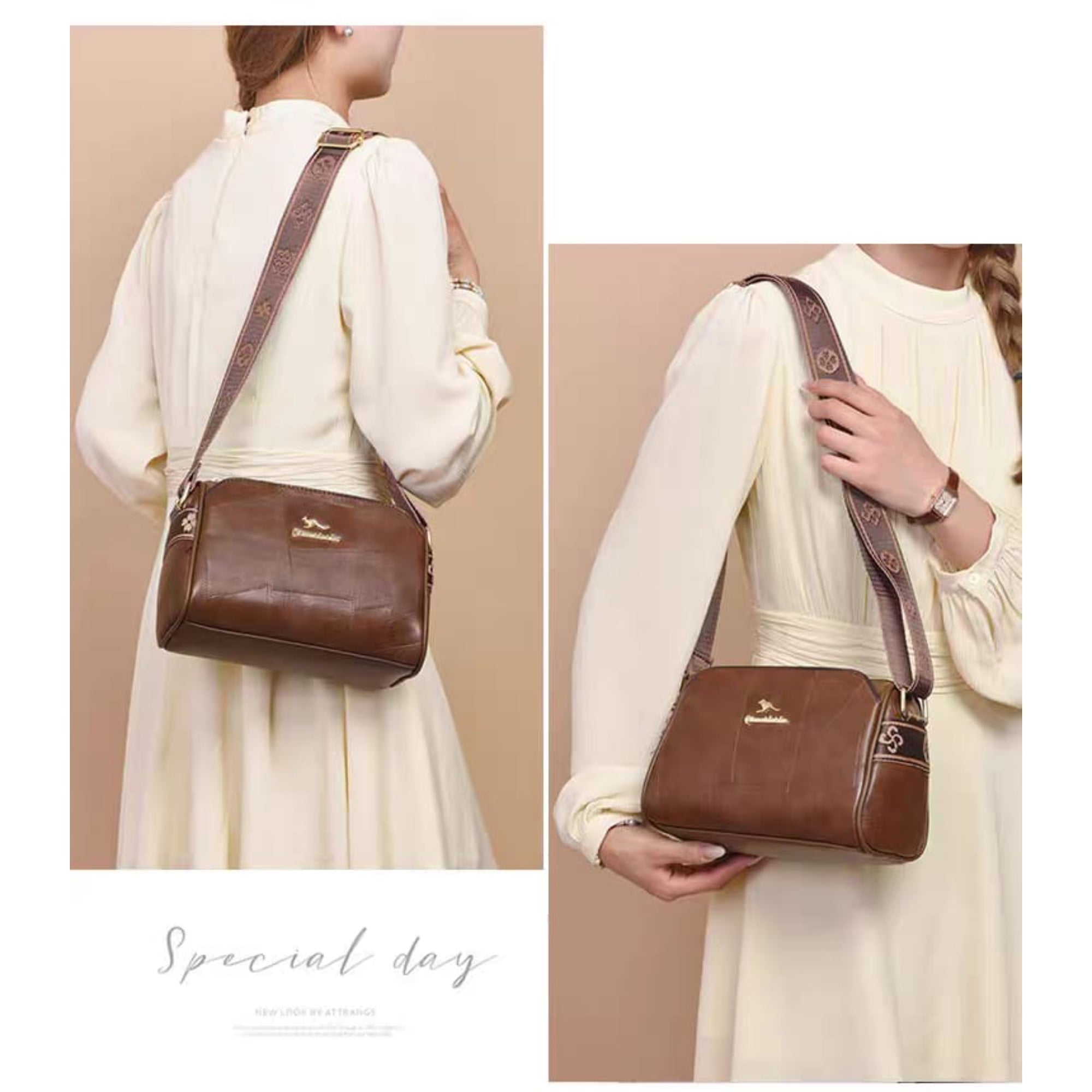 Brown Zilo Sling Bag