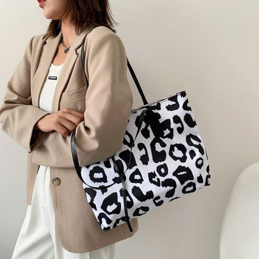 White Zovo Tote Bag