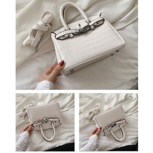 White Vyna Handbag