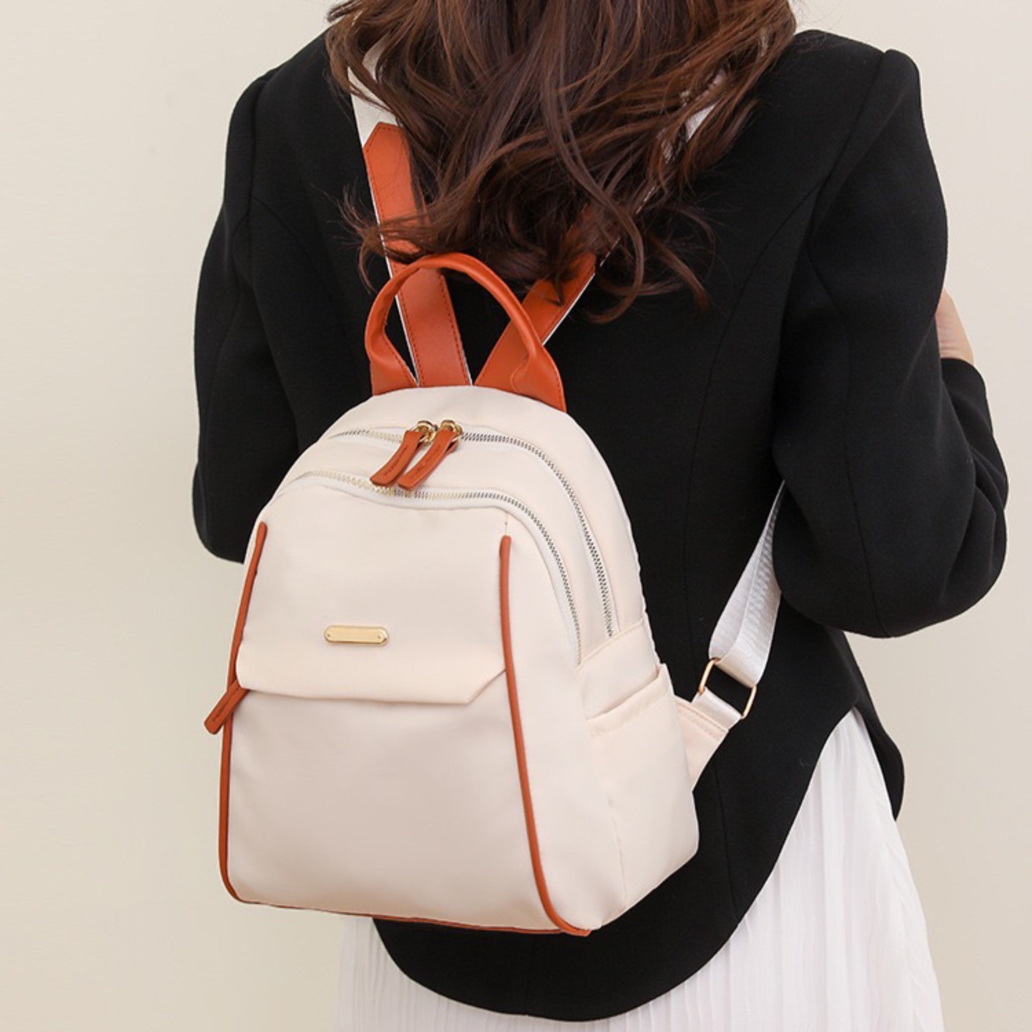 White Jiro Backpack