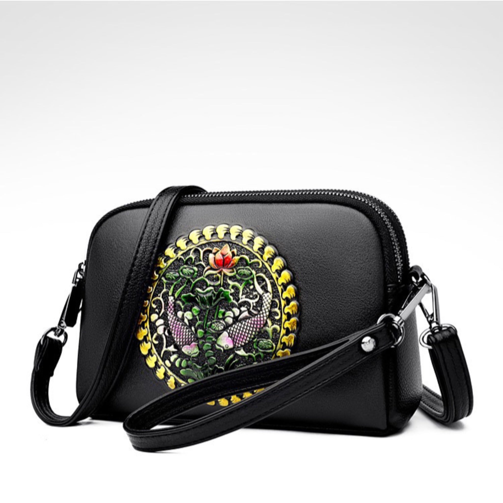 Black Viro Sling Bag