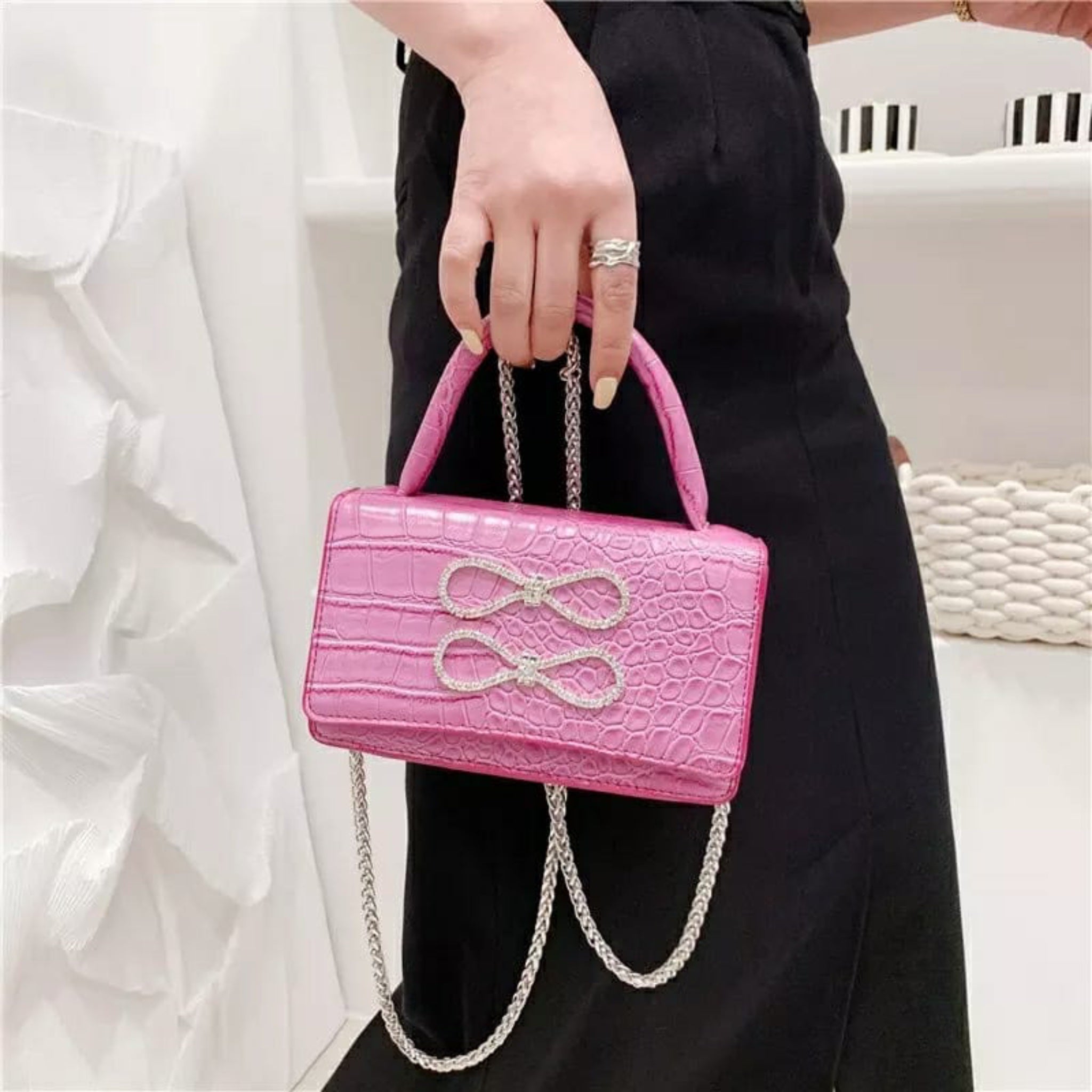 Pink Cleo Sling Bag