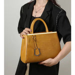 Yellow Zina Handbag